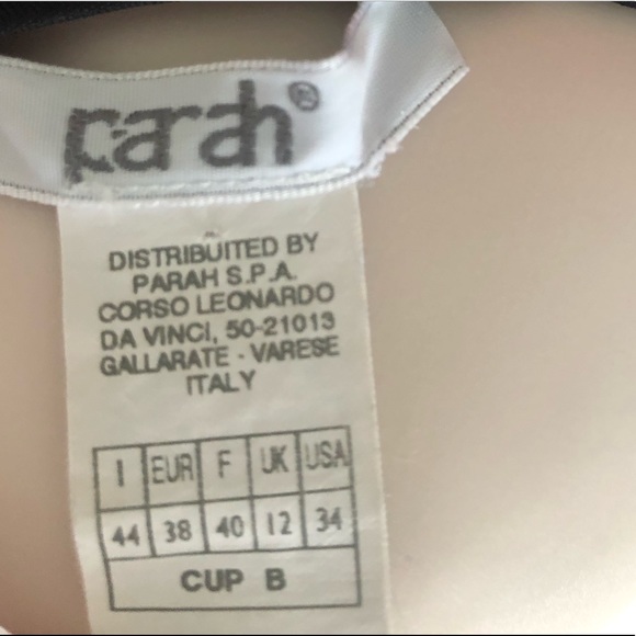 Parah one piece swim suite size USA 34 cup B with cover up - Picture 10 of 13